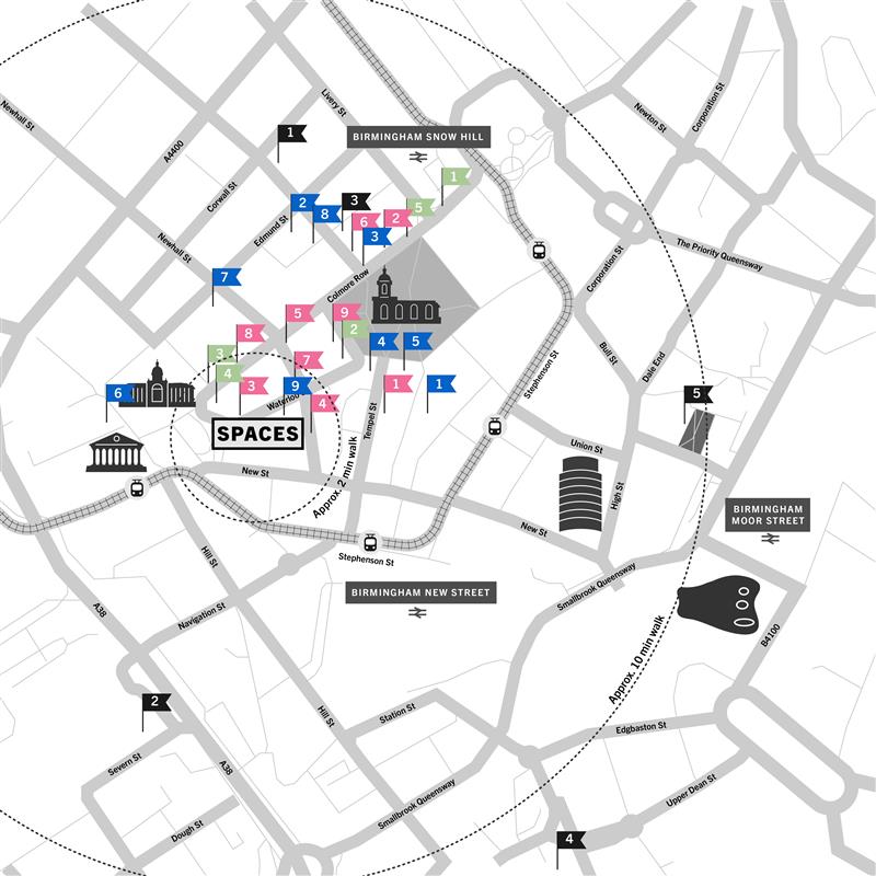 SPACES Map updated